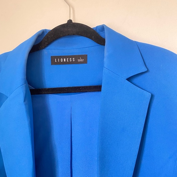 Lioness blue double breasted blazer - Picture 4 of 5